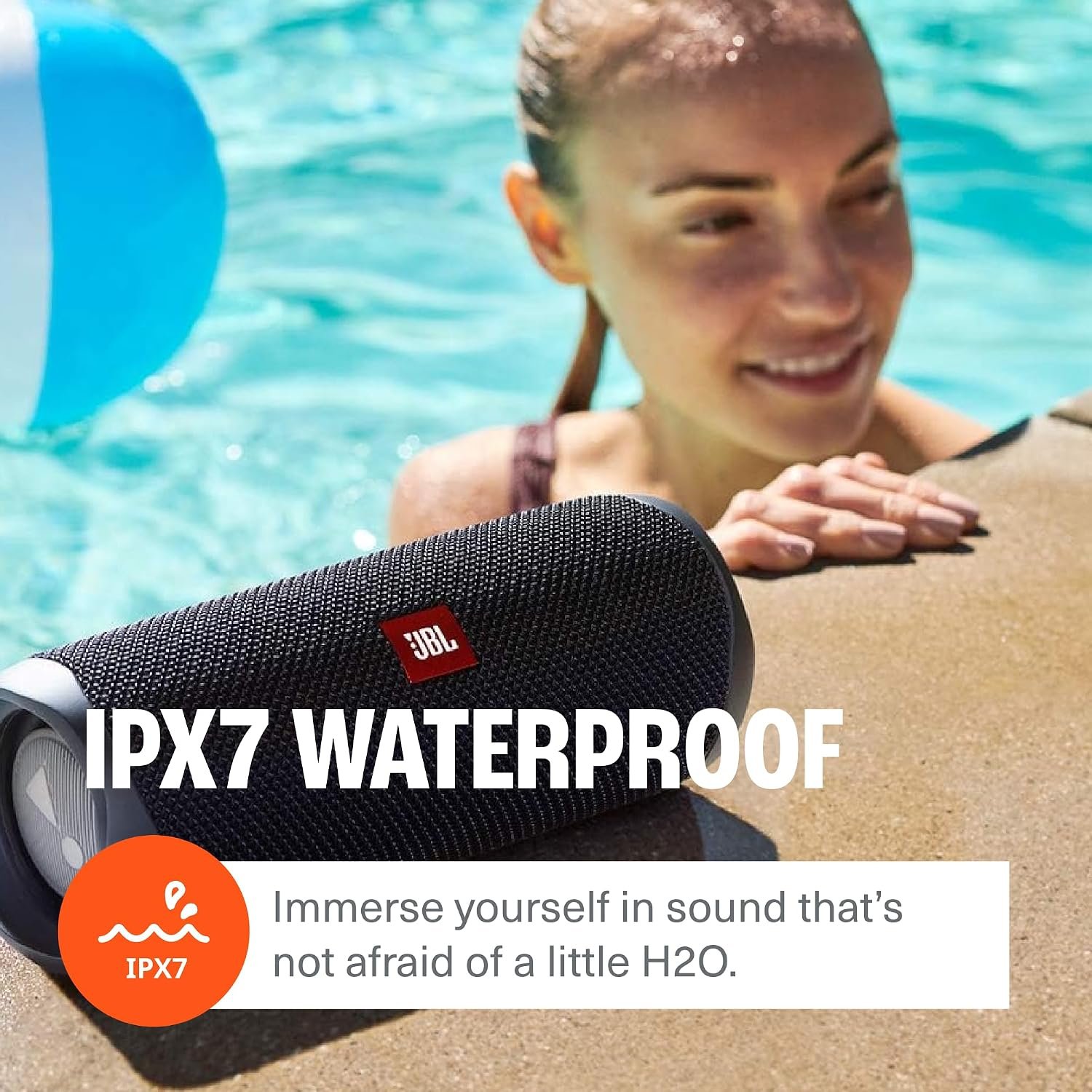 JBL Flip 5 Bluetooth Speaker - detail view 4