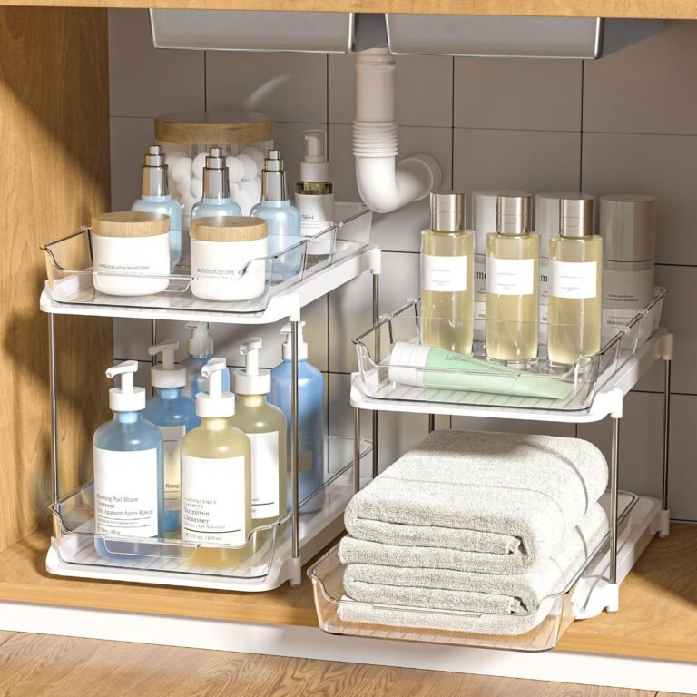Delamu 2-Tier Multi-Purpose Bathroom Under Sink