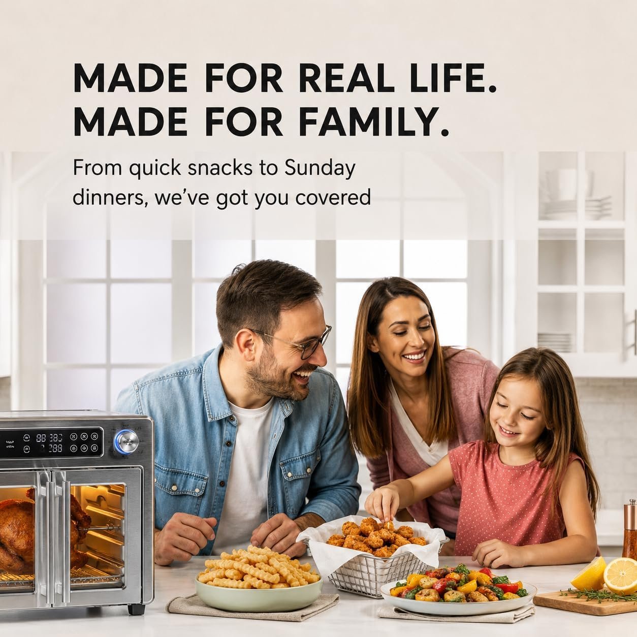 Emeril Lagasse 26QT French Door Multi-Function Air Fryer Toaster Oven - detail view 5