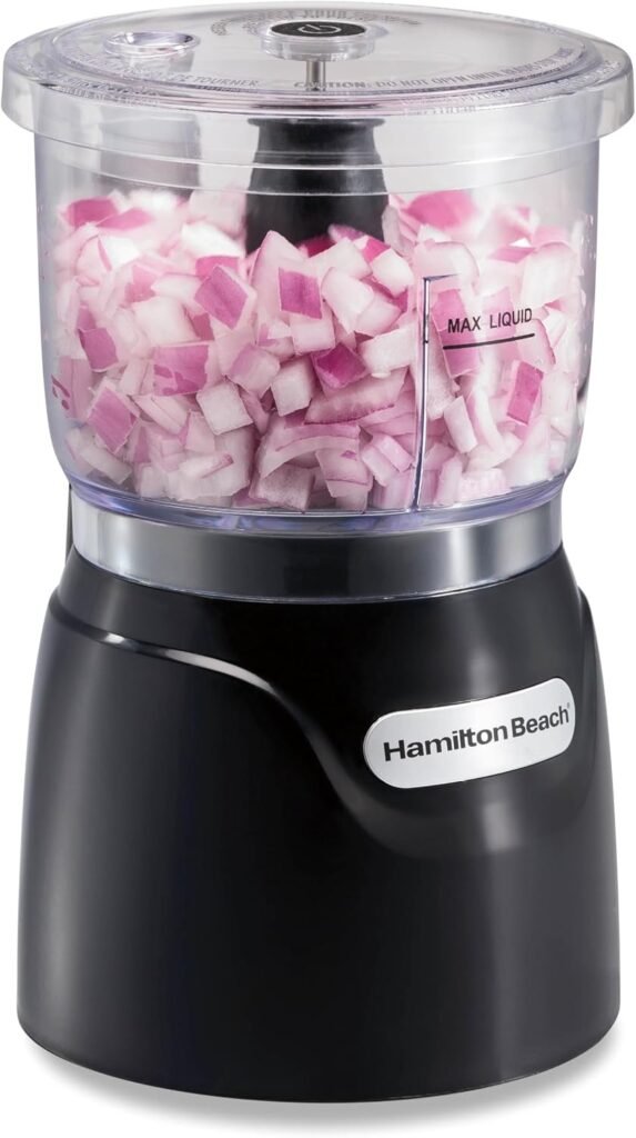 Hamilton Beach 3 Cup Electric Vegetable Chopper & Mini