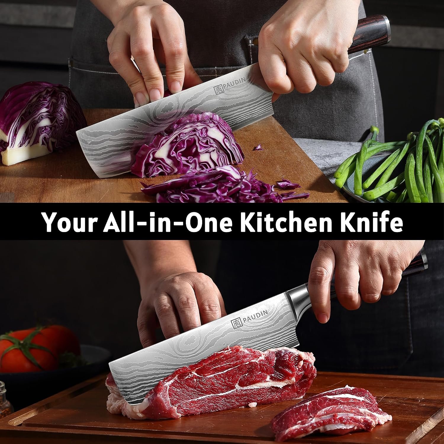PAUDIN Nakiri Knife - 7