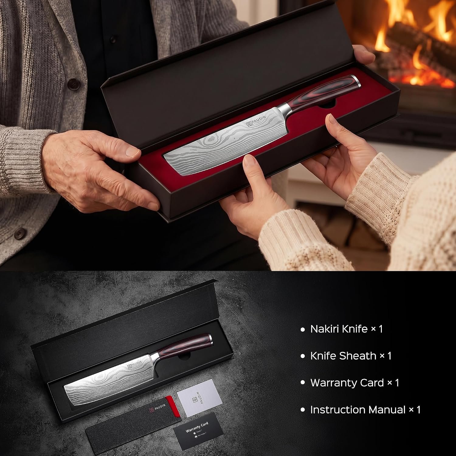 PAUDIN Nakiri Knife - 7