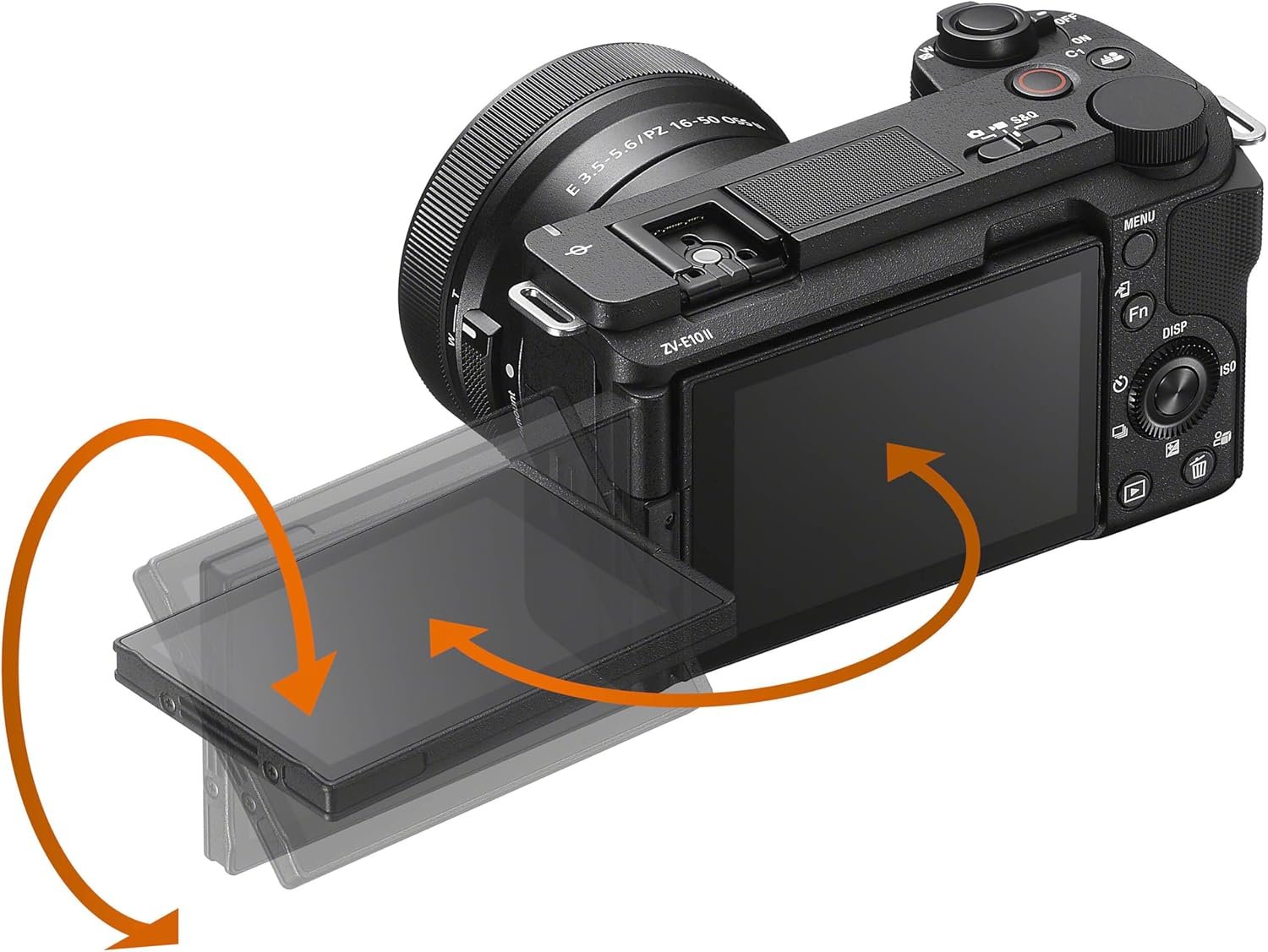 Sony ZV-E10 II + 16-50mm Lens, LED Light, Microphone, 128GB Extreme Speed, U-Grip, Filters, Tripod, - detail view 7