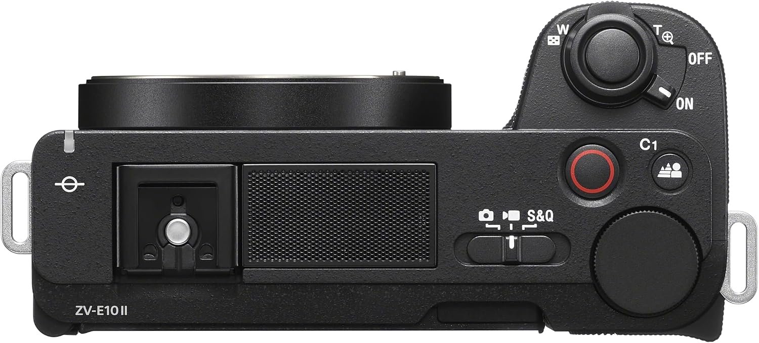 Sony ZV-E10 II APS-C Mirrorless Creator Camera Body Black - detail view 5