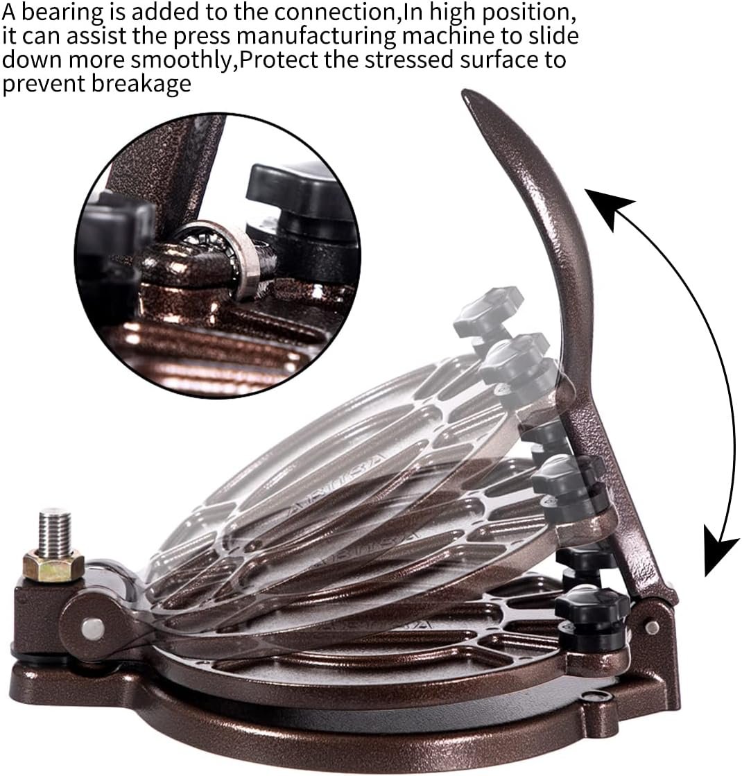 ABUSA Thickness Adjustable Tortilla Press 8 Inch - detail view 5