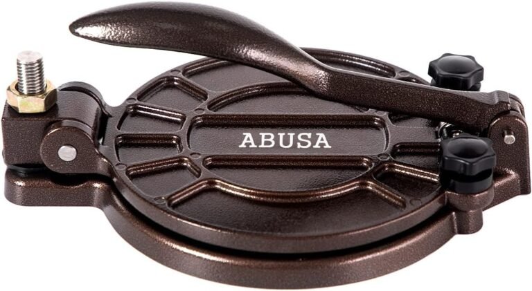 ABUSA Thickness Adjustable Tortilla Press 8 Inch Bronze