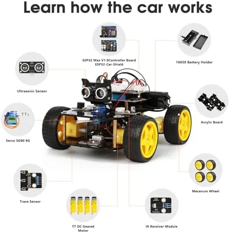 ACEBOTT Robotics Kit for Kids Ages 8-12 12-16 - detail view 11