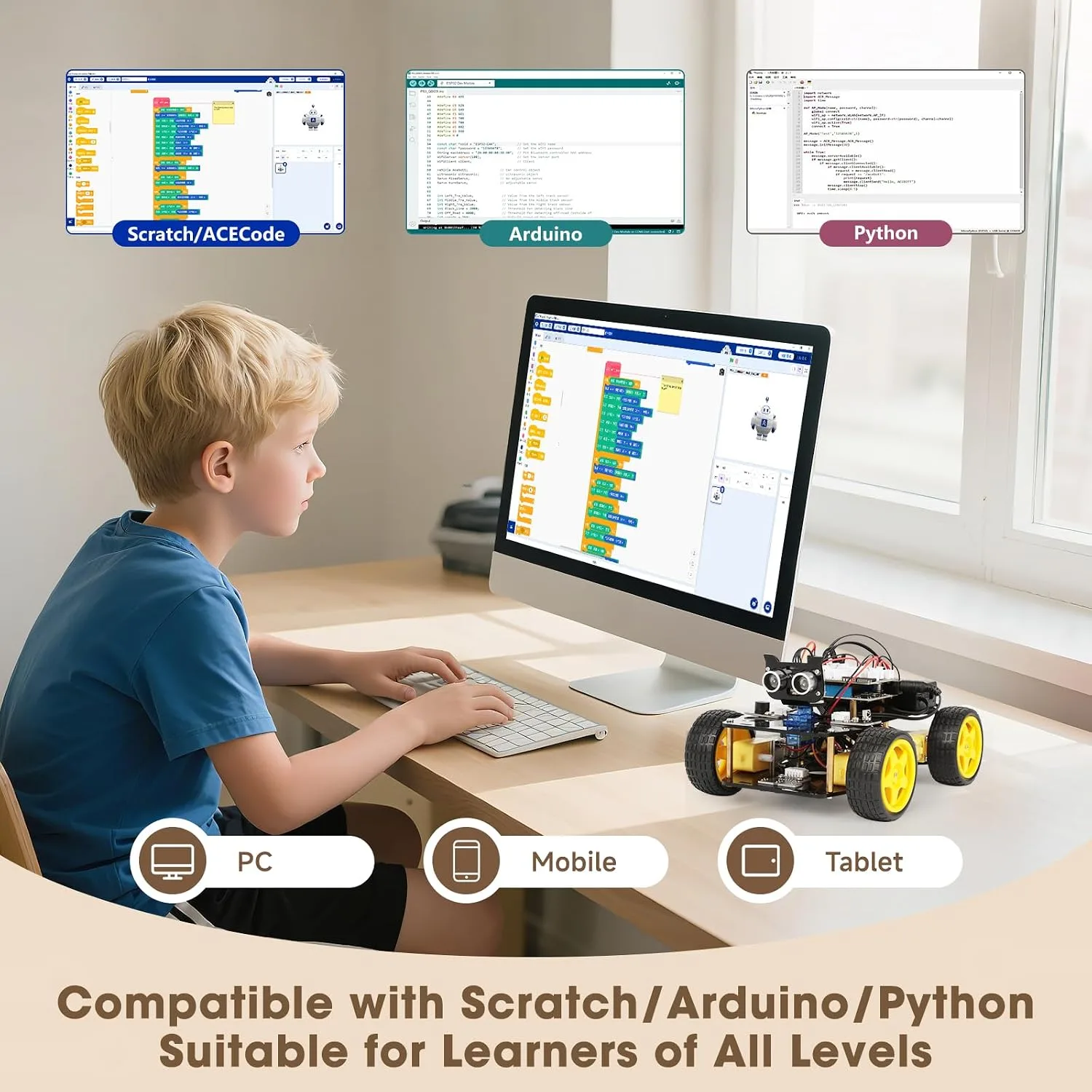 ACEBOTT Robotics Kit for Kids Ages 8-12 12-16 - detail view 6