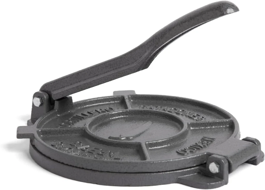 Alpha Living 8-Inch Cast Iron Tortilla Press