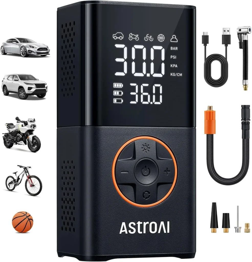 AstroAI L7 Tire Inflator Portable Air Compressor
