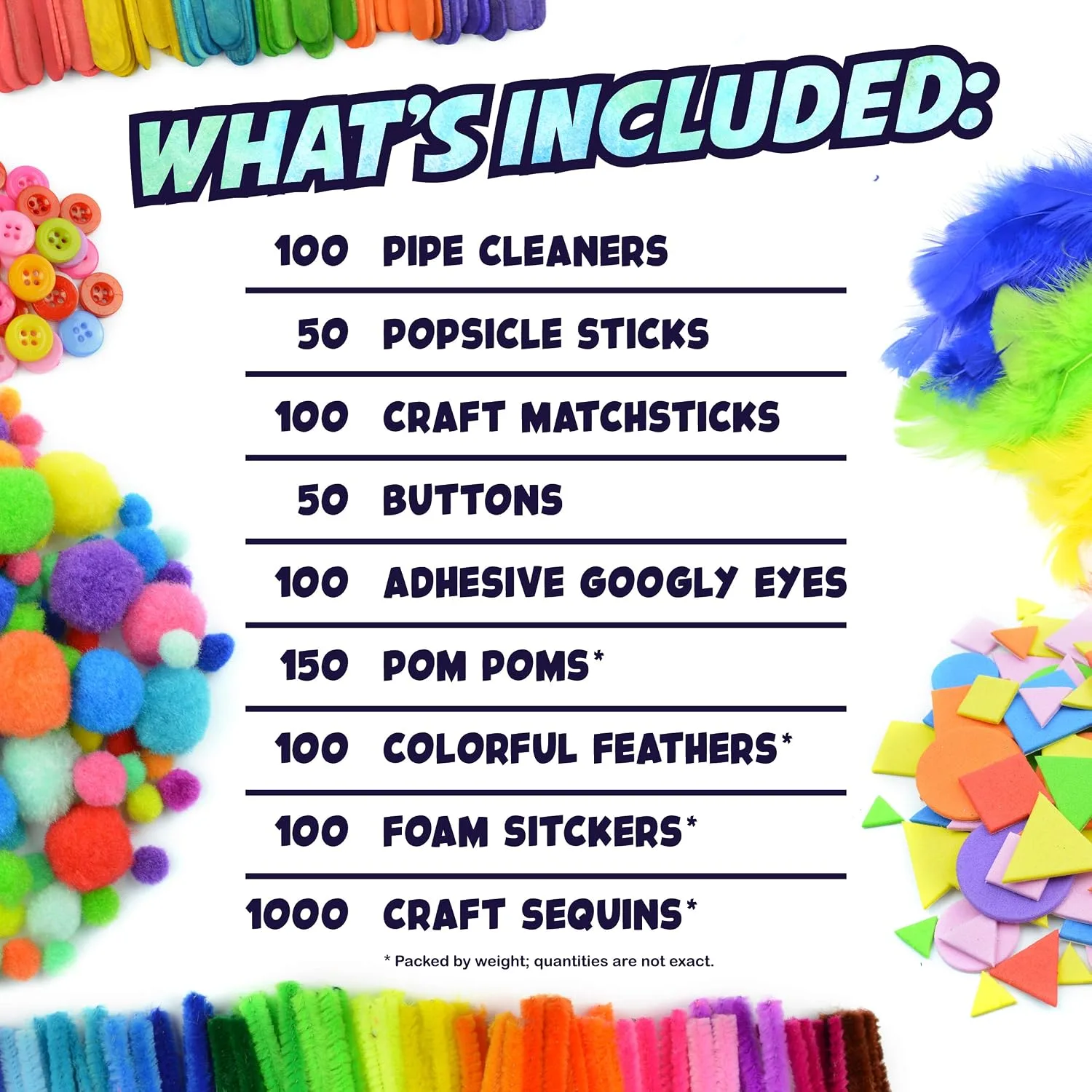Carl & Kay Arts & Crafts Supplies Kit for Kids - detail view 3