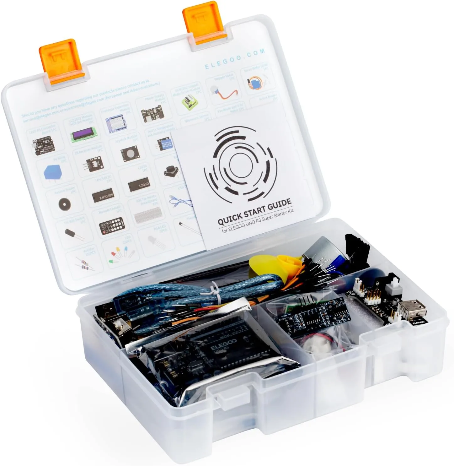 ELEGOO UNO R3 Starter Kit for Arduino Beginners - detail view 1