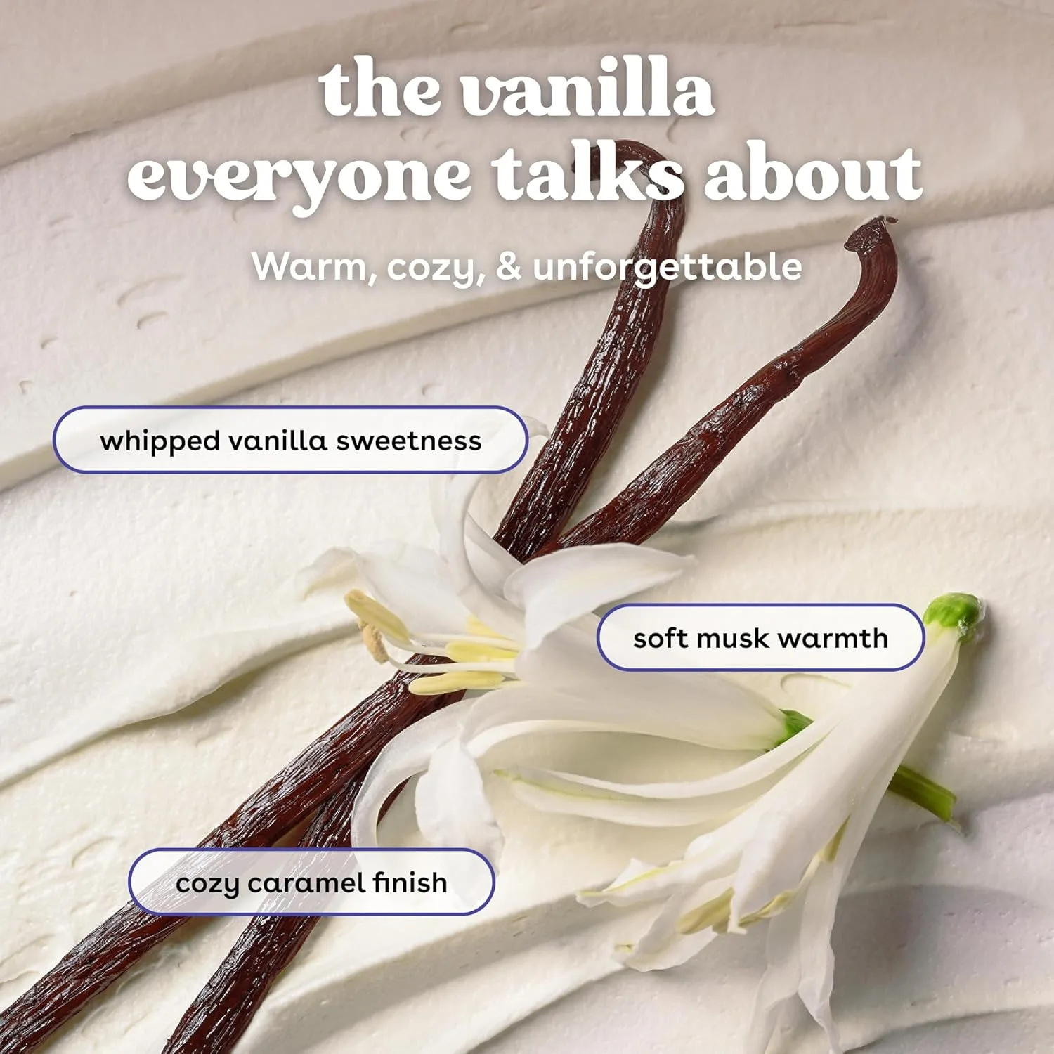 eos Shea Better Body Lotion - Vanilla Cashmere - detail view 2