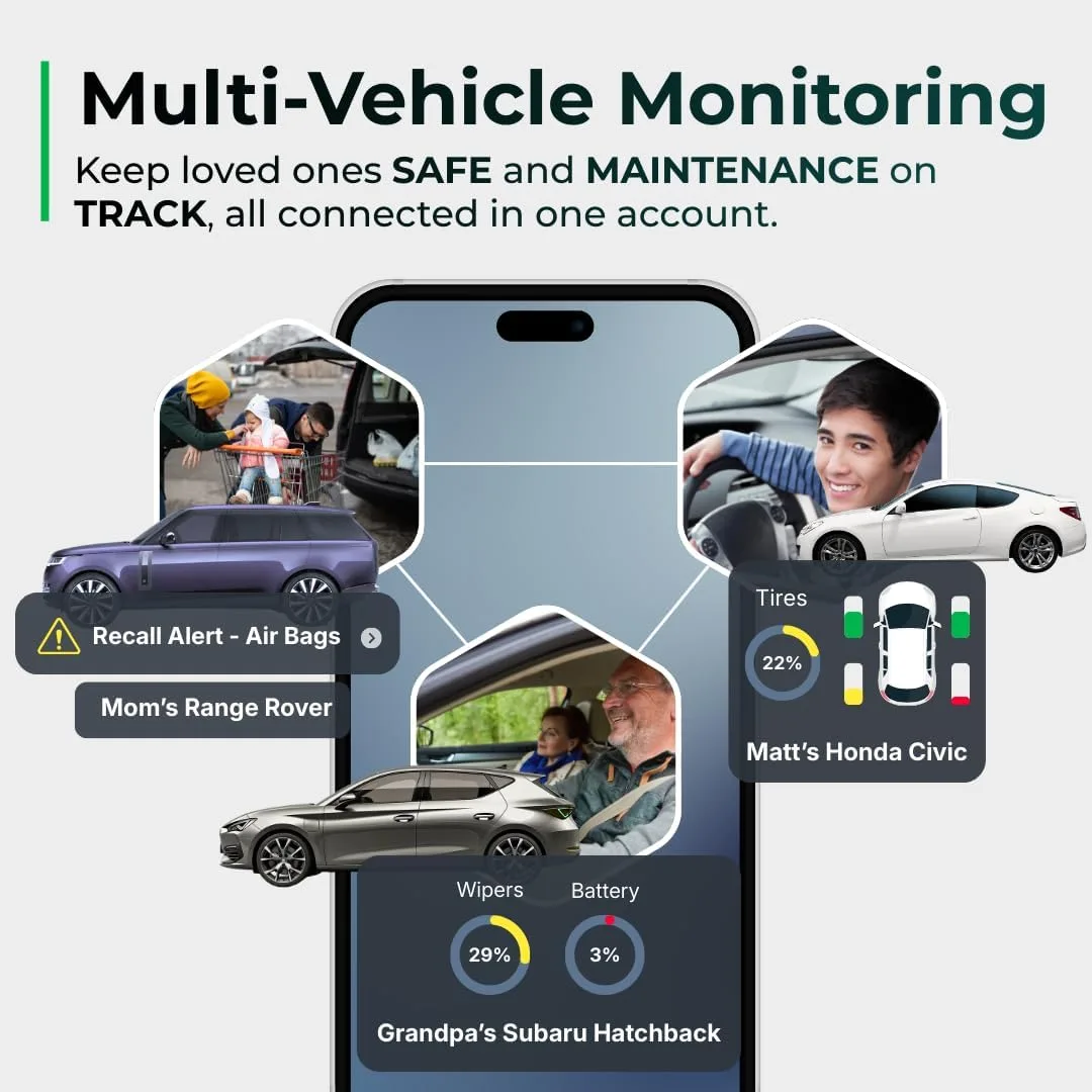 FIXD Bluetooth OBD2 Scanner - Car Diagnostic Code Reader - detail view 5