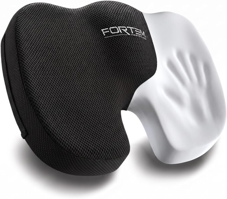 FORTEM Seat Cushion, Office Chair Cushion for Tailbone