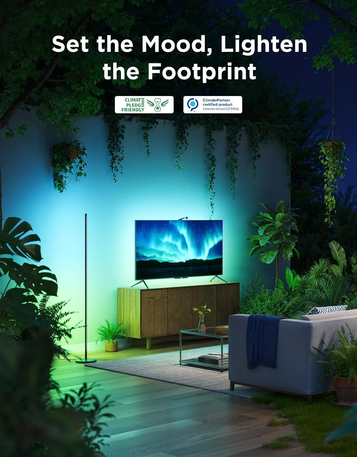 Govee RGBIC Floor Lamp Basic - Smart Multicolor LED - detail view 6