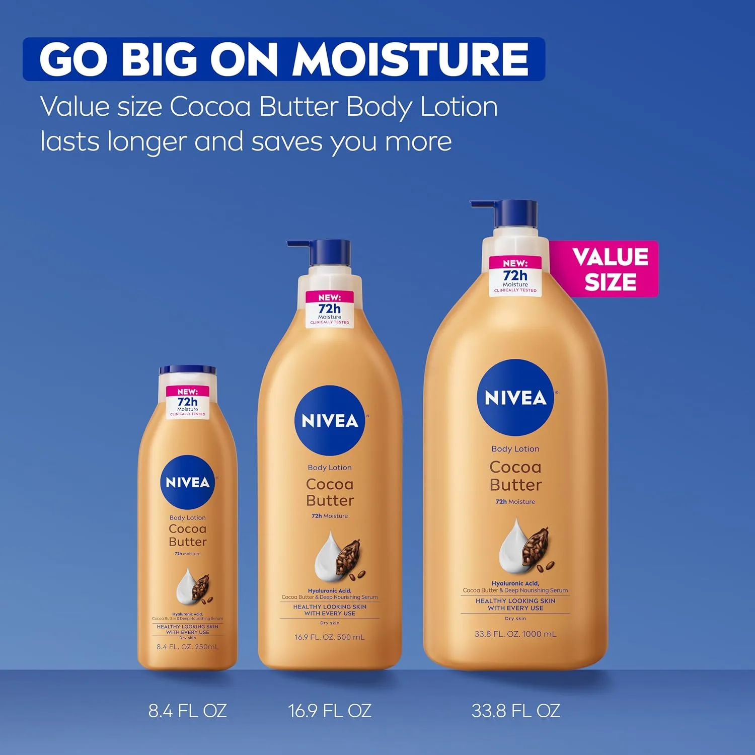 NIVEA Cocoa Butter Body Lotion for Dry Skin - detail view 7