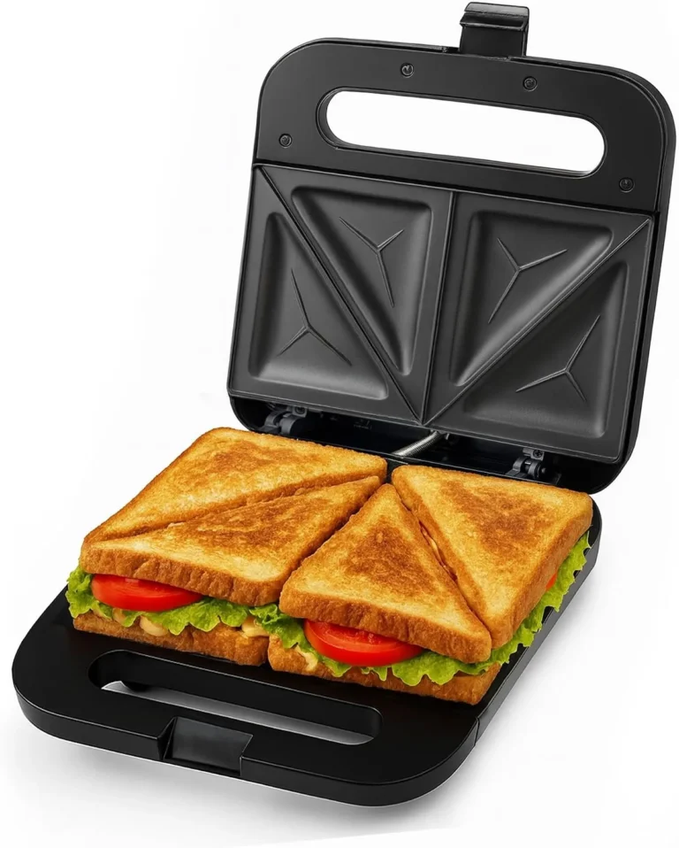 OVENTE Electric Sandwich Maker GPS401B in black
