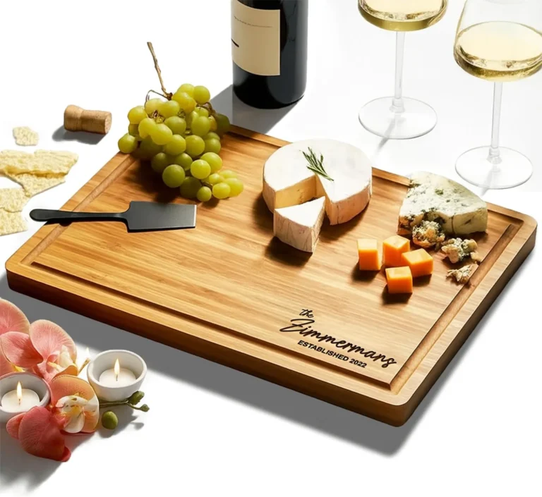 Personalized Custom Bamboo Engraved Charcuterie Cutting Board