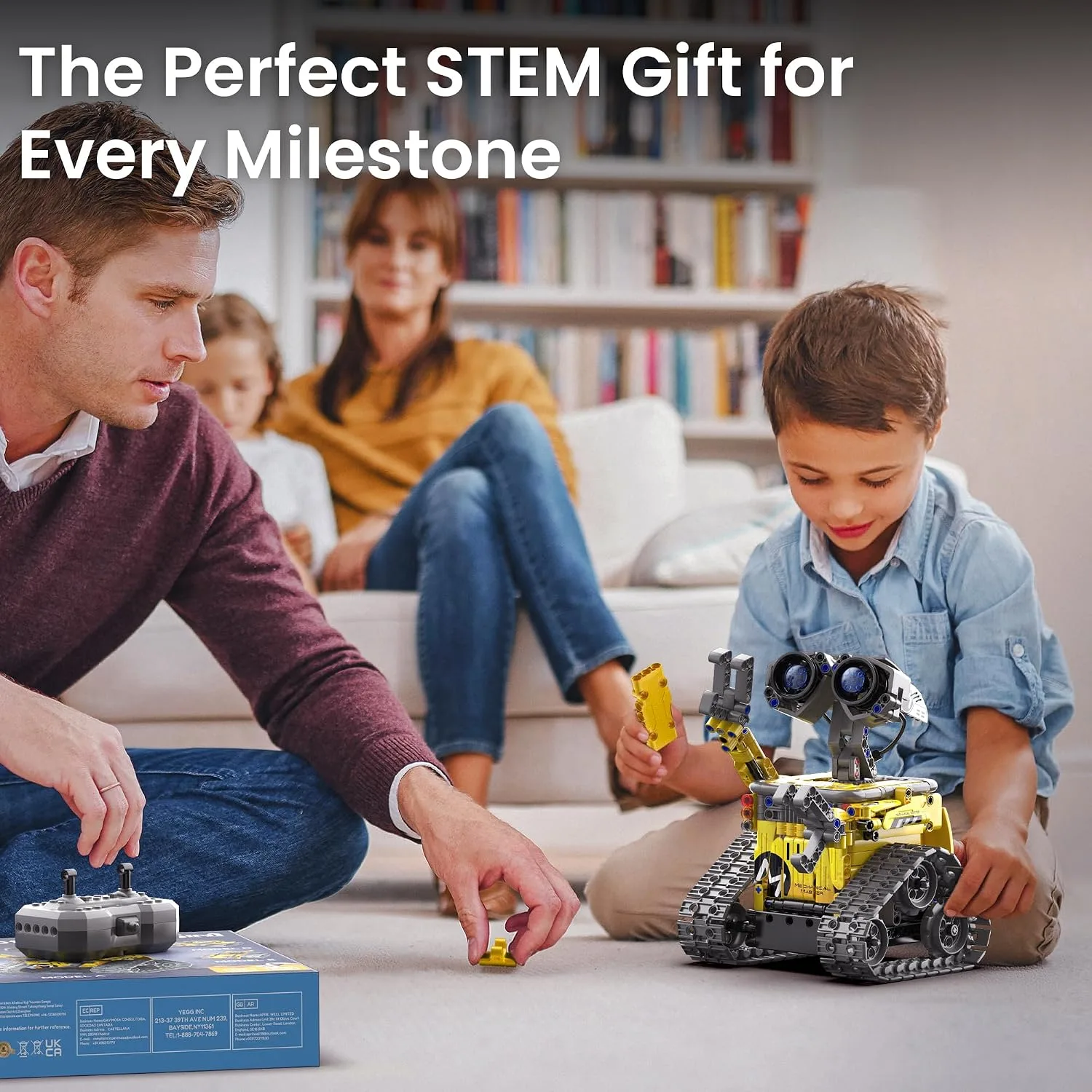 Sillbird STEM Robot Building Kit 5-in-1 Programmable - detail view 1