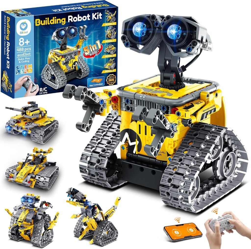 Sillbird STEM Robot Building Kit with Remote Control
