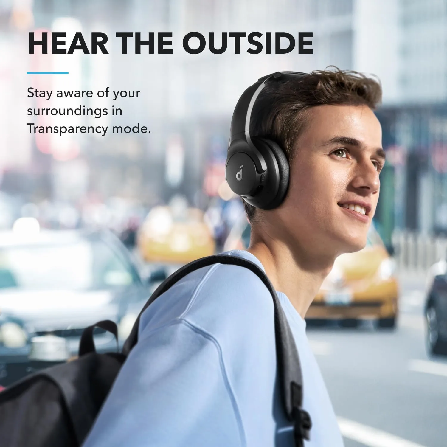 Soundcore Q20i Hybrid Active Noise Cancelling Headphones - detail view 5
