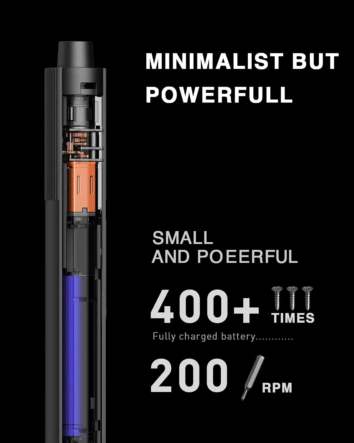 Xiaomi Electric Precision Screwdriver – Rechargeable - detail view 3